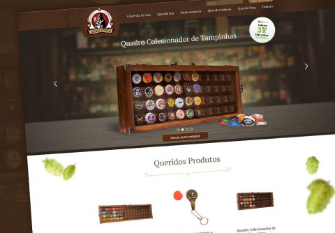 Criação de Site para Querida Cerveja