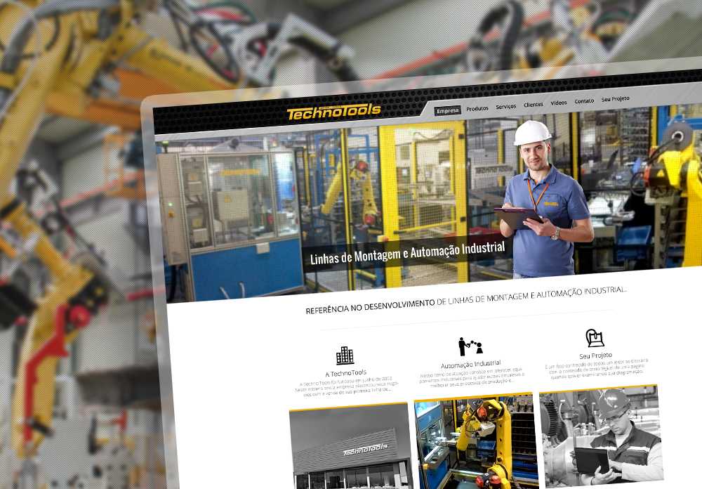 Criação de Site para Technotools de Novo Hamburgo