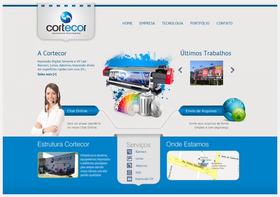 Criação de Sites Comunicação Visual Criação de Sites Comunicação Visual