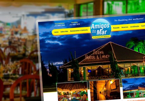 Criação de Sites para Pousadas e Restaurantes